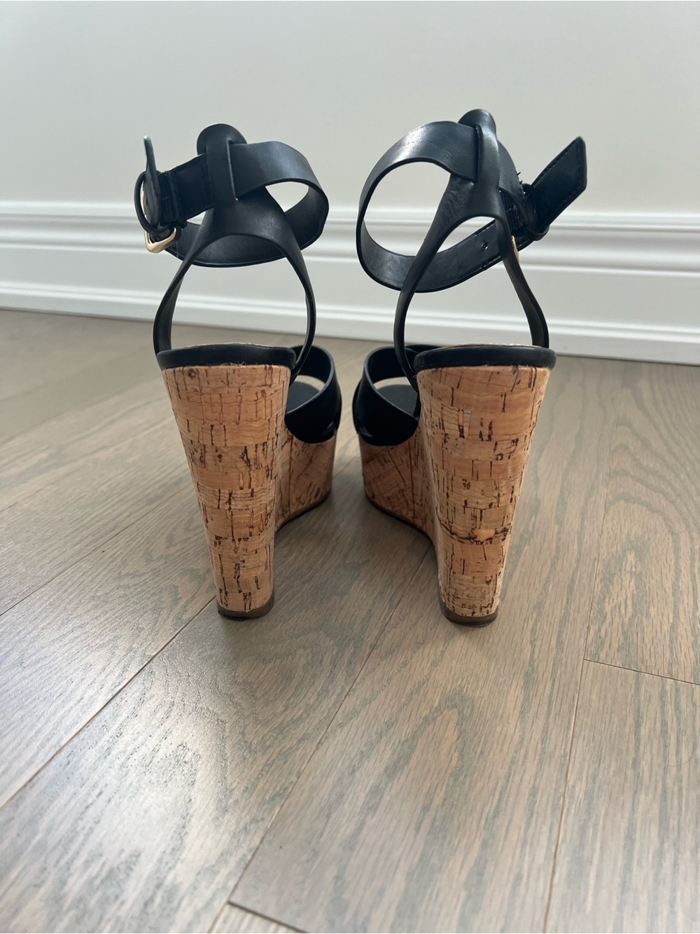 ALDO Wedge Heel Sandals with Ankle Strap - Picture 5 of 11